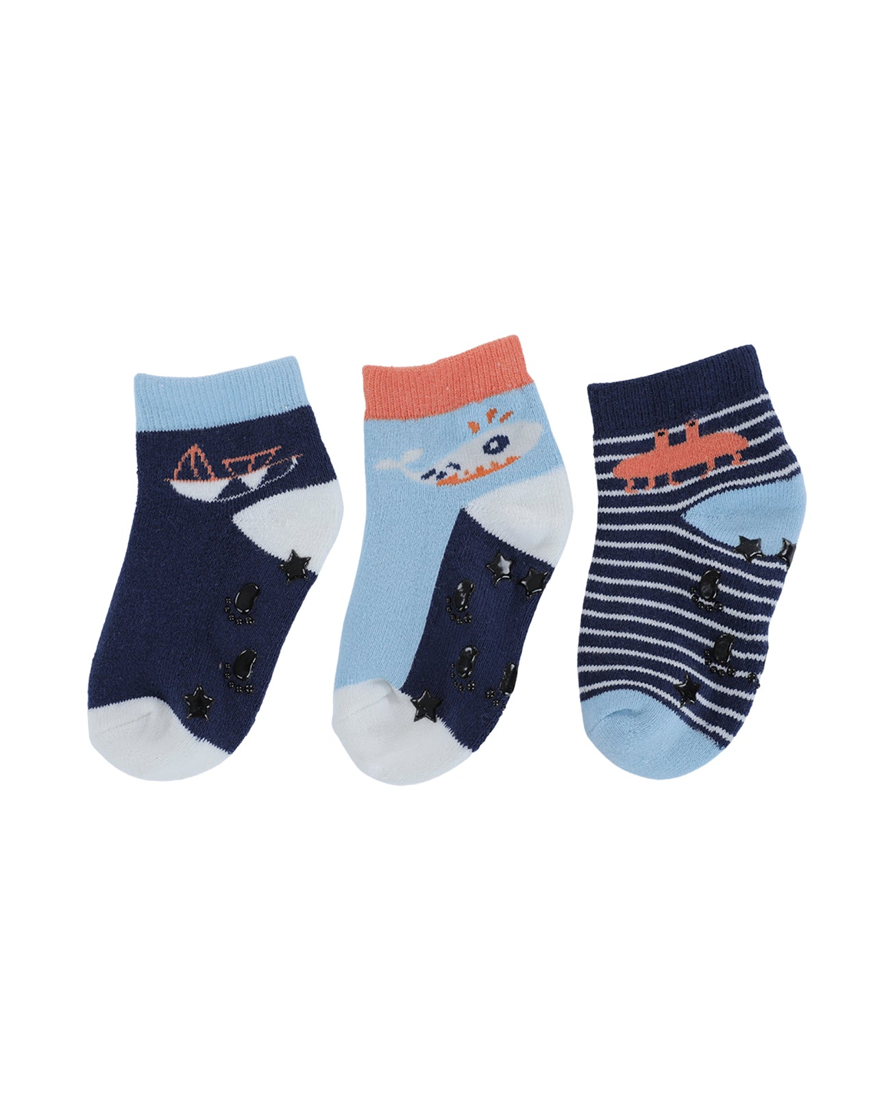 Socks and midfields medium length - 3 pieces