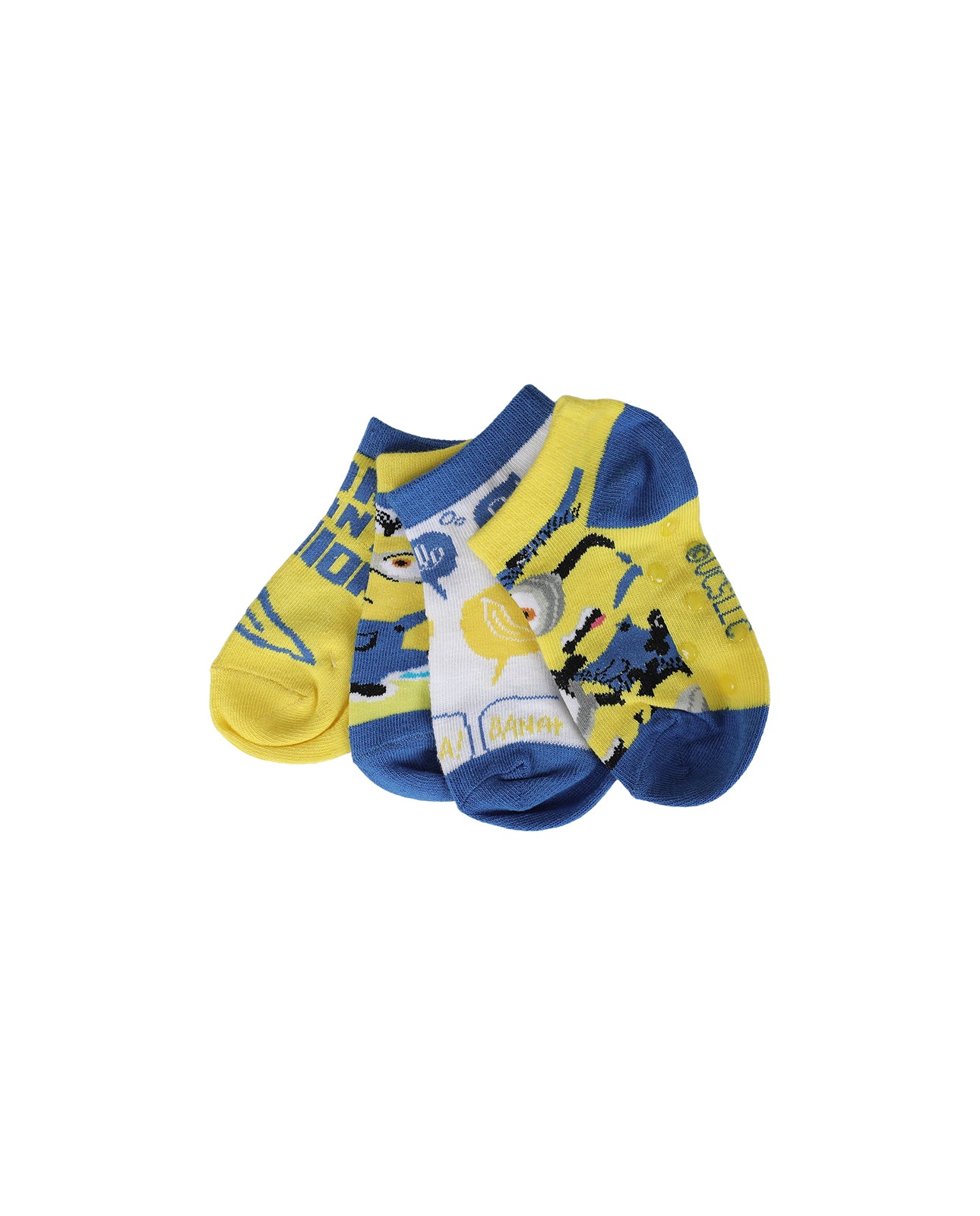 Children's socks - 4 pairs - cotton with ruble