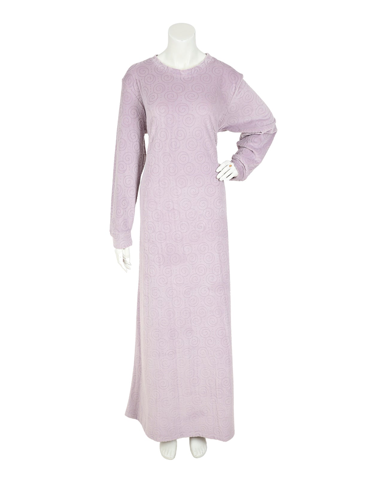 Women's Sleep Shirt - Long Sleeve - Maxi